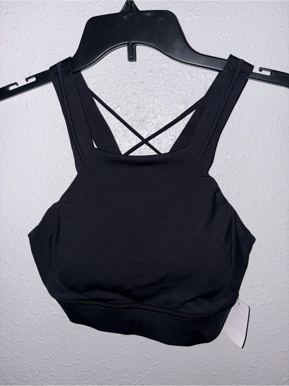 lululemon athletica Black High-Neck Strappy Sports Bra